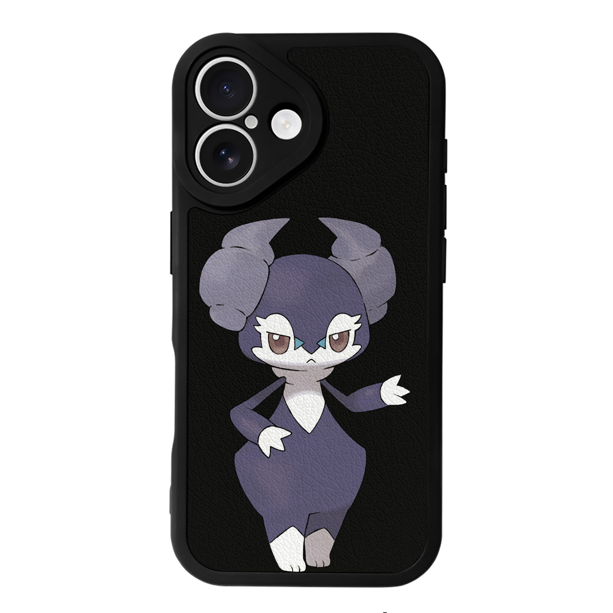 （画像用） ポケットモンスター Pokémon 【iPhone 16シリーズ対応】シリコンスマホケース（レザー調） 材質：シリコン